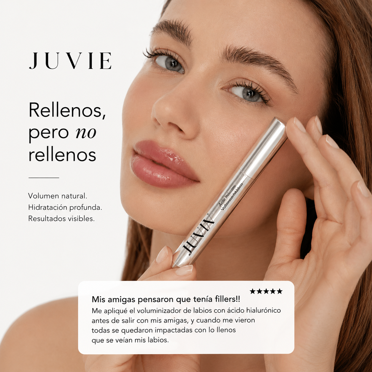 JUVIE™~Voluminizador de Labios con Ácido Hialurónico