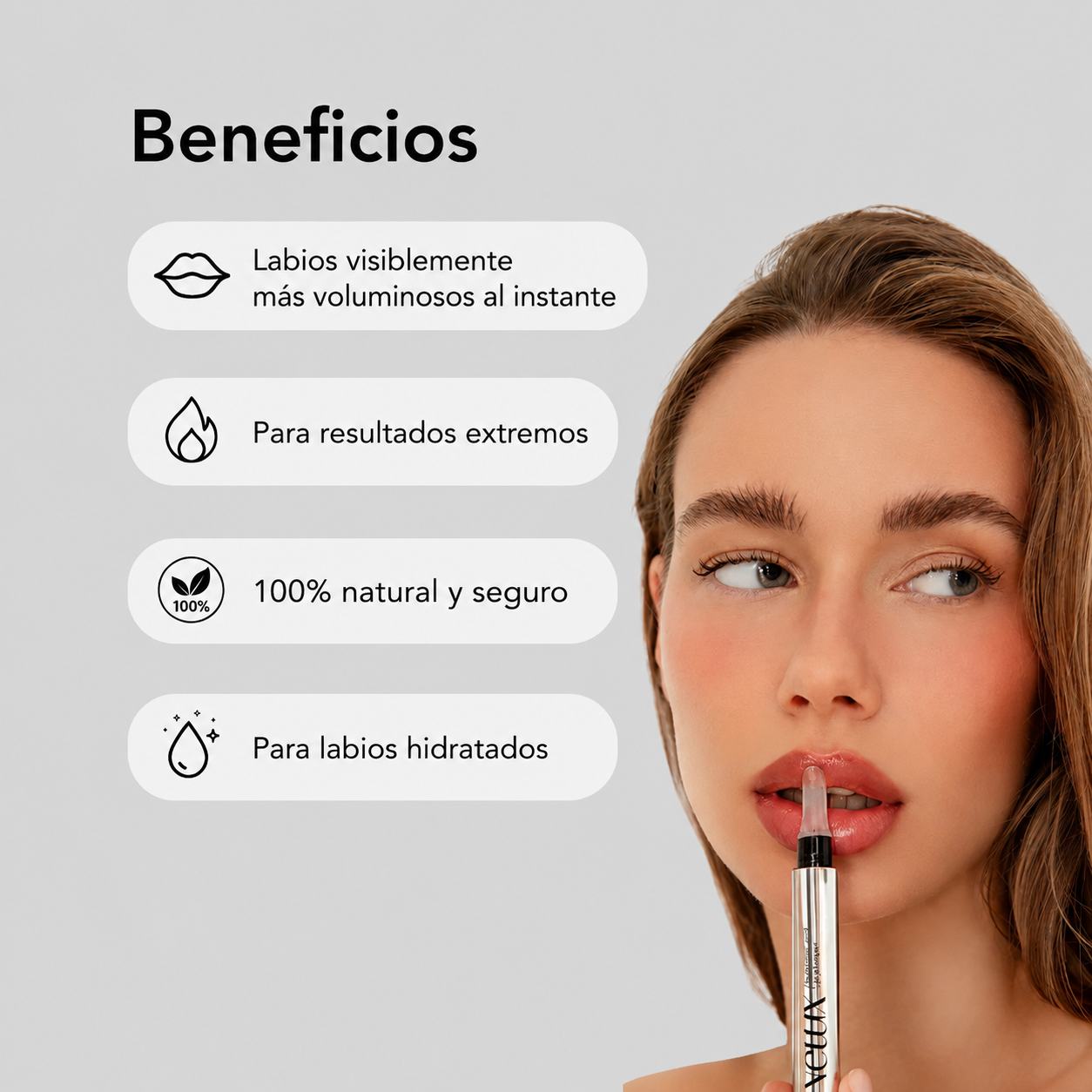 JUVIE™~Voluminizador de Labios con Ácido Hialurónico